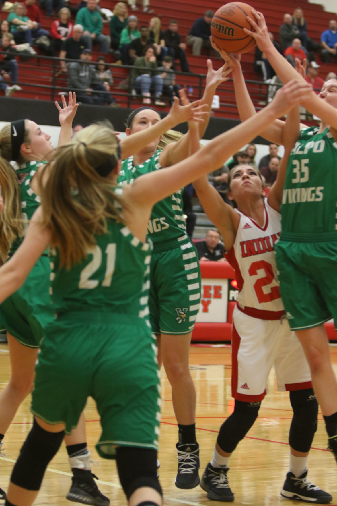 Gallery: Girls basketball sectional - Portage vs Valparaiso